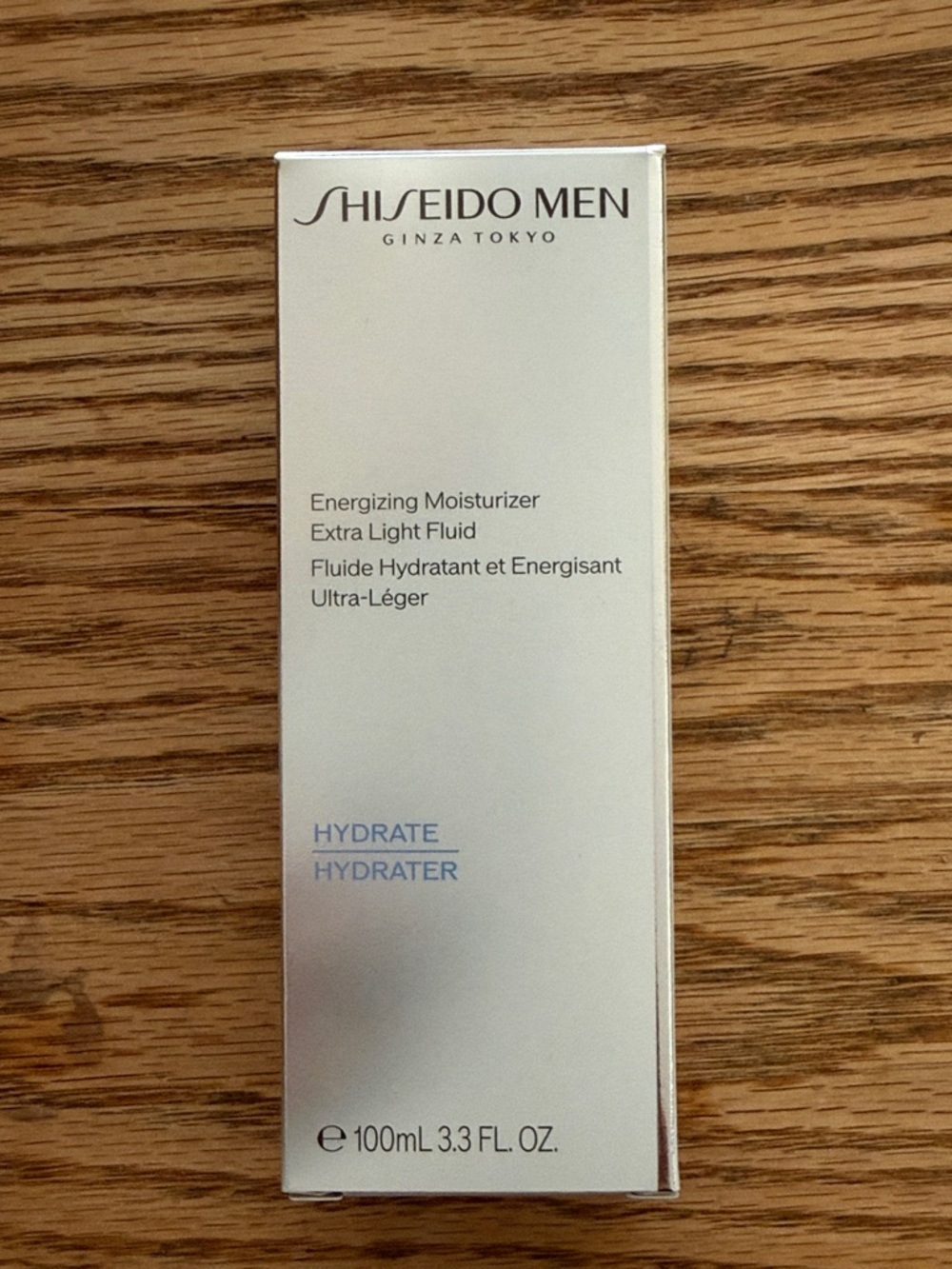 Shiseido Men Energizing Moisturizer Extra Light Fluid 3.3 oz.